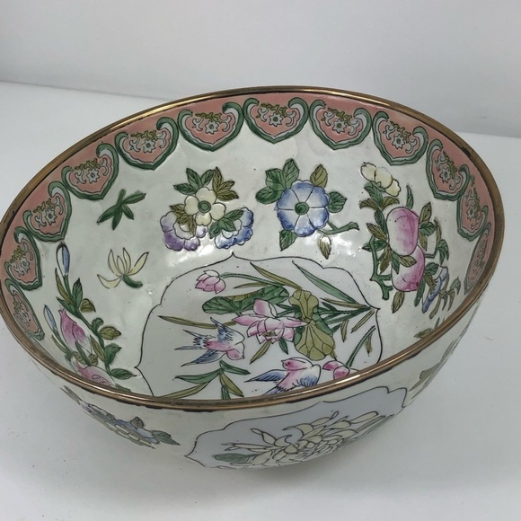 ANTIQUE Tung Chih Tongzhi Porcelain Bowl Macau - Picture 5 of 11